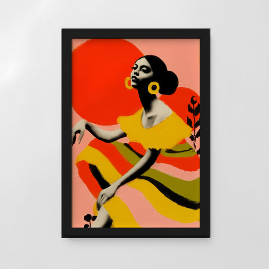 La Reina del Sol Art Print