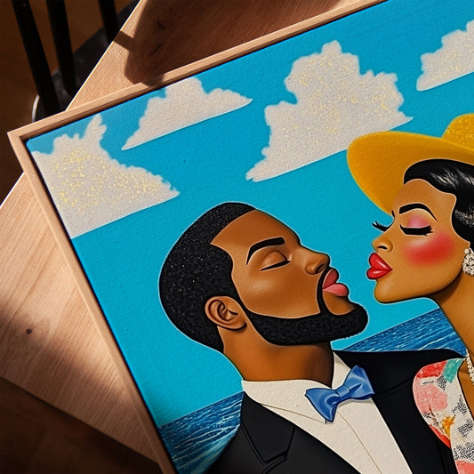 The Lovers Canvas Art Print